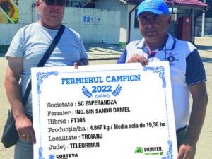 Fermierii campioni la rapiță aleg și anul acesta genetica Pioneer 8 1 sandu daniel