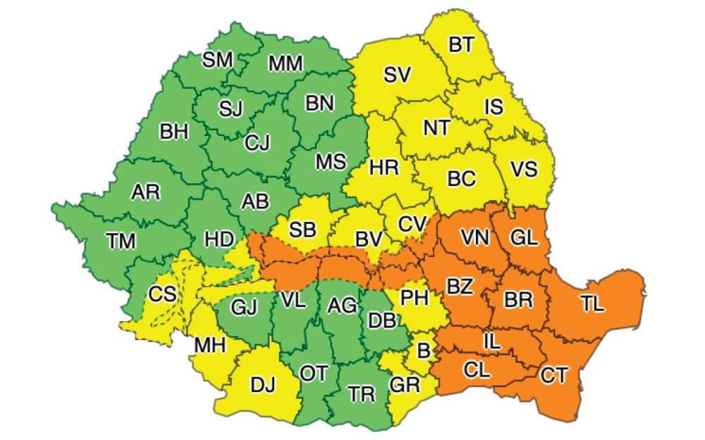 Meteo 17 noiembrie,viscol