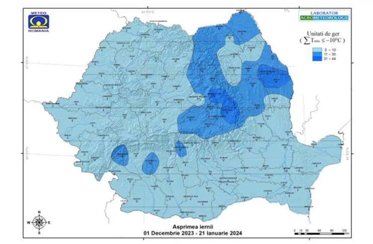 Meteo – raport oficial: Cât de aspră este iarna asta