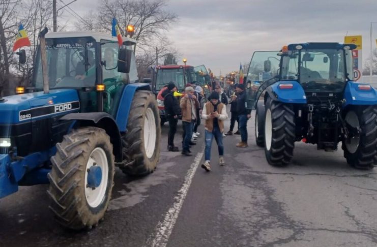 Fermierii de la Afumați: „Vom rămâne în stradă!”