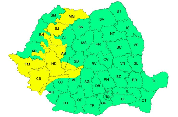 Meteo – Cantități însemnate de apă: 50 l/mp!