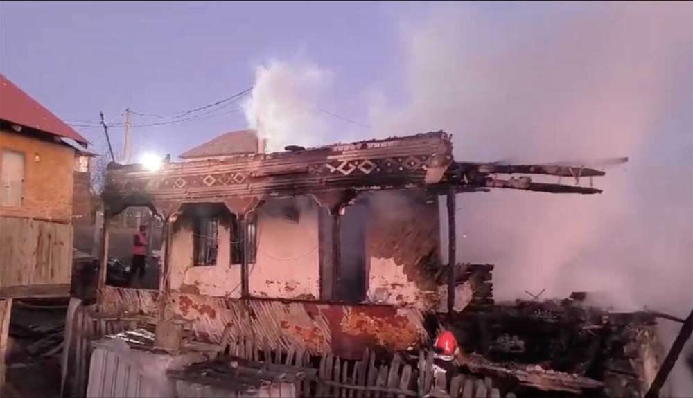 Afumătoare de cârnați pe sistem 112 2 Incendiu afumatoare