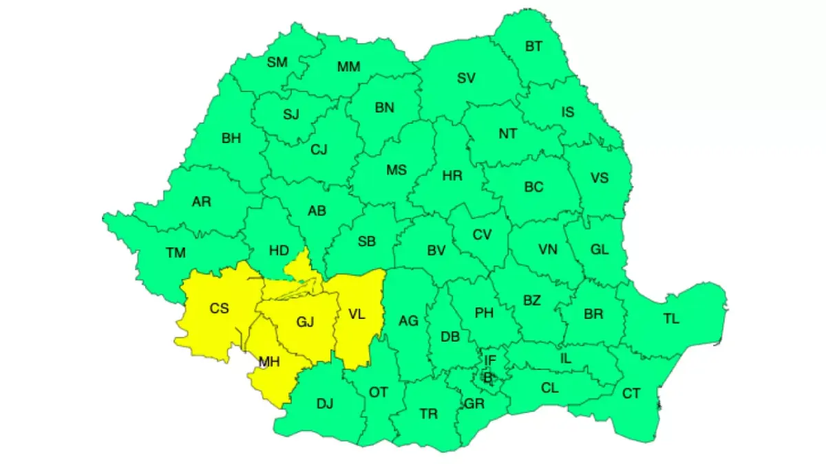 Veste bună, vreme rea! Ce anunță meteorologii pentru următoarele zile Meteo meteo
