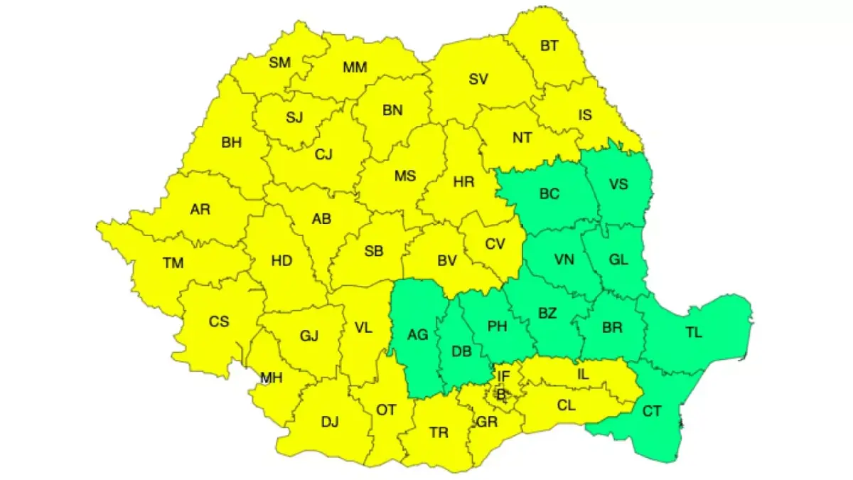 Meteo – ANM a înrăutățit prognoza! Meteo meteo