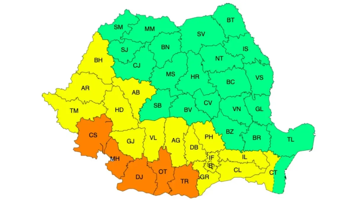 Meteo – Ne topim la 41 de grade! Vezi județele cele mai afectate de caniculă! Meteo meteo