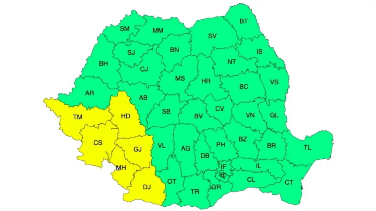 Meteo - Țara, împărțită în două: caniculă ori vijelii și grindină! Meteo meteo