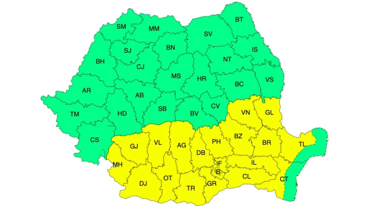 Meteo – Canicula se extinde în aproape jumătate din țară! Vezi care sunt județele afectate! 3 Meteo – Canicula se extinde în aproape jumătate din țară! Vezi care sunt județele afectate! Meteo – Canicula se extinde în aproape jumătate din țară! Vezi care sunt județele afectate! Meteo meteo