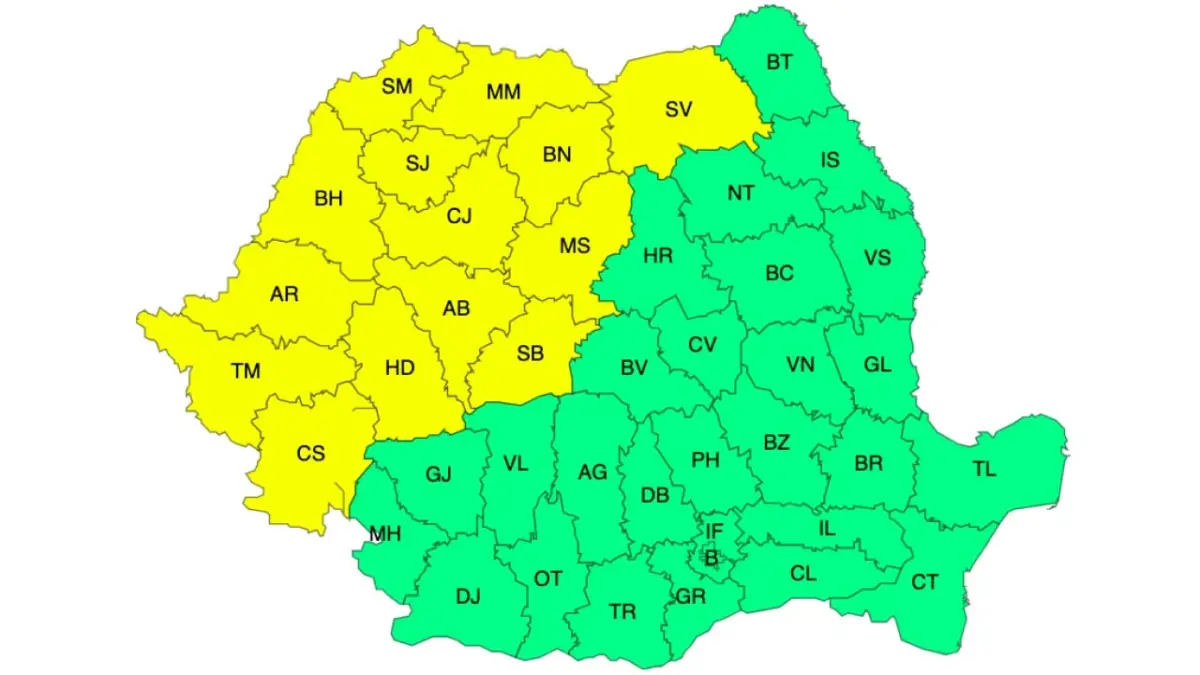 Meteo – Canicula, val după val! Harta cu județele afectate în următoarele zile 3 Meteo – Canicula, val după val! Harta cu județele afectate în următoarele zile Meteo – Canicula, val după val! Harta cu județele afectate în următoarele zile Meteo meteo