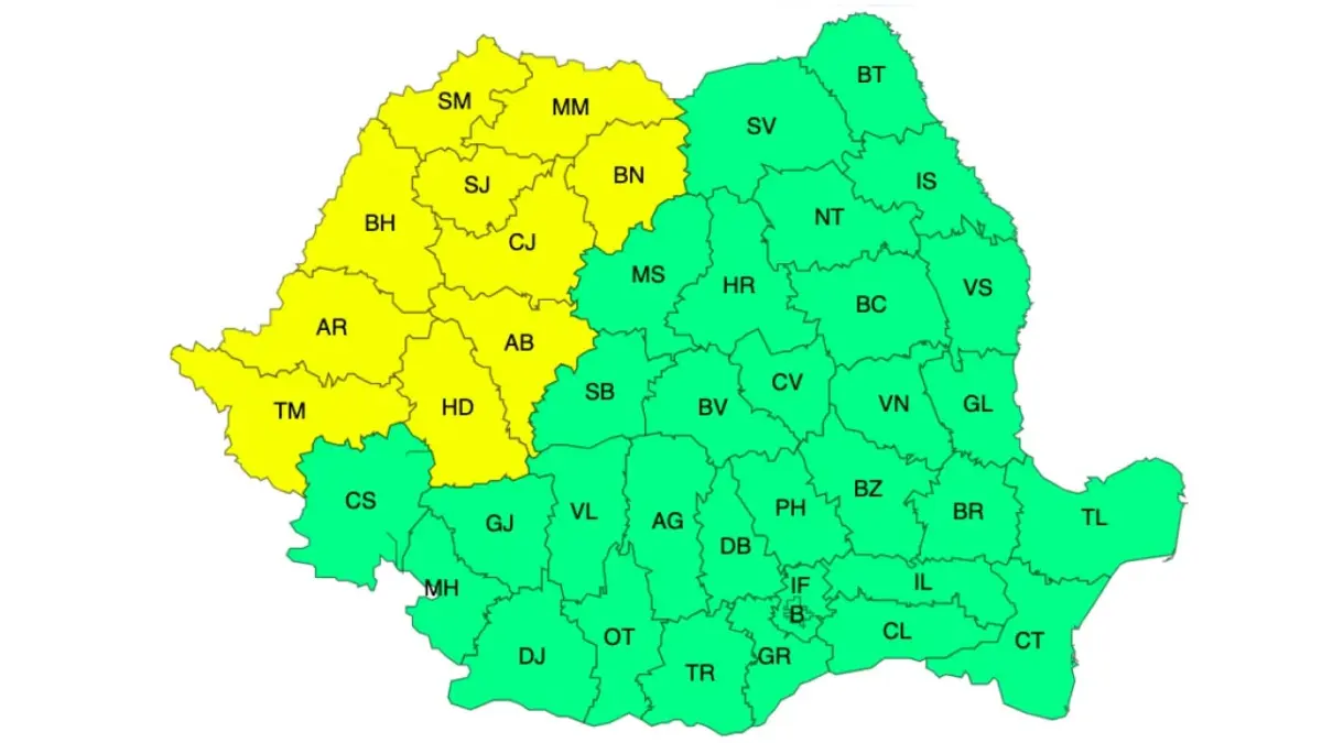 AVERTIZĂRI ANM: Cum arată harta meteo pe sfârșit de săptămână! 3 AVERTIZĂRI ANM: Cum arată harta meteo pe sfârșit de săptămână! AVERTIZĂRI ANM: Cum arată harta meteo pe sfârșit de săptămână! Meteo meteo