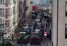 Protest la Bruxelles cu 10.000 de fermieri!