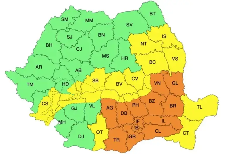 Meteo – Ninsori abundente și viscol în 28 de județe! Meteo meteo