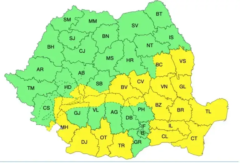 Meteo – Ninsori abundente și viscol în 28 de județe! Meteo meteo