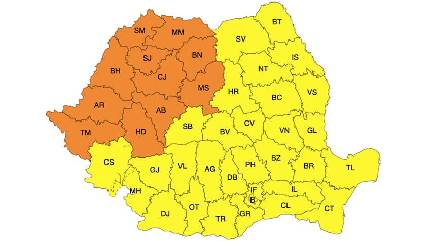 Meteo – Începe calvarul: Cod portocaliu de caniculă! Meteo meteo