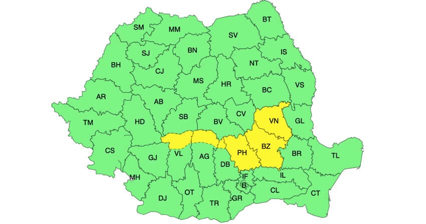 Meteo – Ploi, vijelii și grindină până joi dimineață! 27 de județe sub avertizări Cod galben și Cod portocaliu 1 Meteo – Ploi, vijelii și grindină până joi dimineață! 27 de județe sub avertizări Cod galben și Cod portocaliu Meteo – Ploi, vijelii și grindină până joi dimineață! 27 de județe sub avertizări Cod galben și Cod portocaliu Meteo meteo