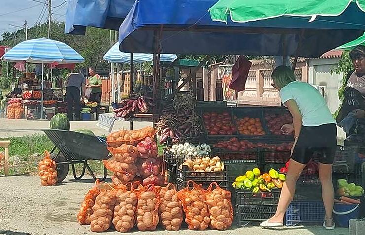 Micii producători schimbă strategia: Comerțul din piețe s-a mutat în fața porții
