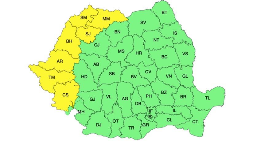 Meteo - Noi avertizări de caniculă, până miercuri! Meteo meteo