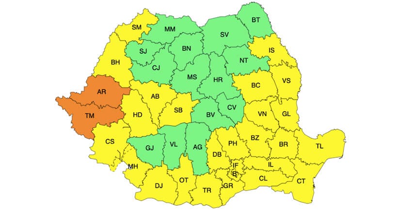 Meteo – Ah, ce ploaie și ce vânt! Caniculă întreruptă de vijelii, la final de săptămână Meteo meteo